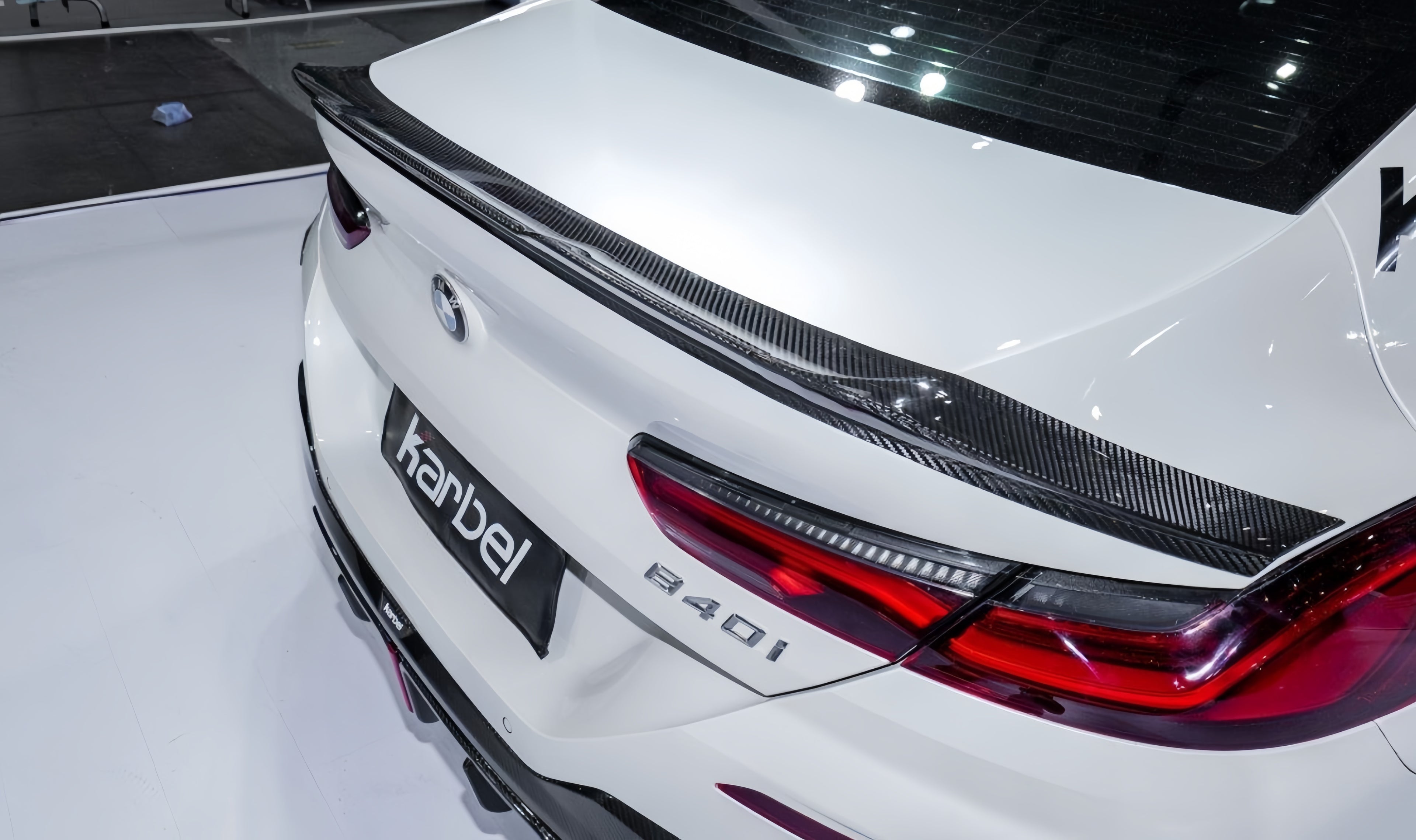 Karbel-Dry Carbon Fiber Rear Spoiler for BMW 8 Series M850 840 G16 4 Door Gran Coupe & M8/C F93 Sedan 2018-ON