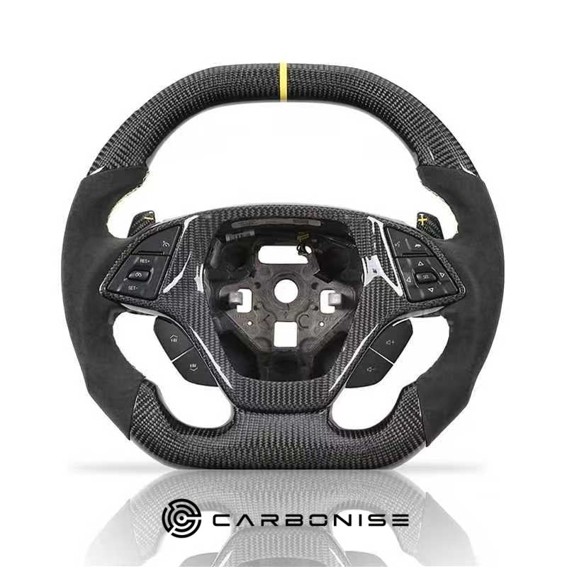 Chevrolet Steering Wheel(Carbon Fiber+Alcantara ) @8