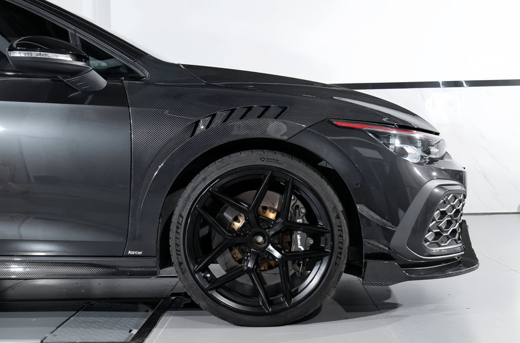 Karbel-Dry Carbon Fiber Front Fenders Replacement for Volkswagen GTI MK8 MK8.5