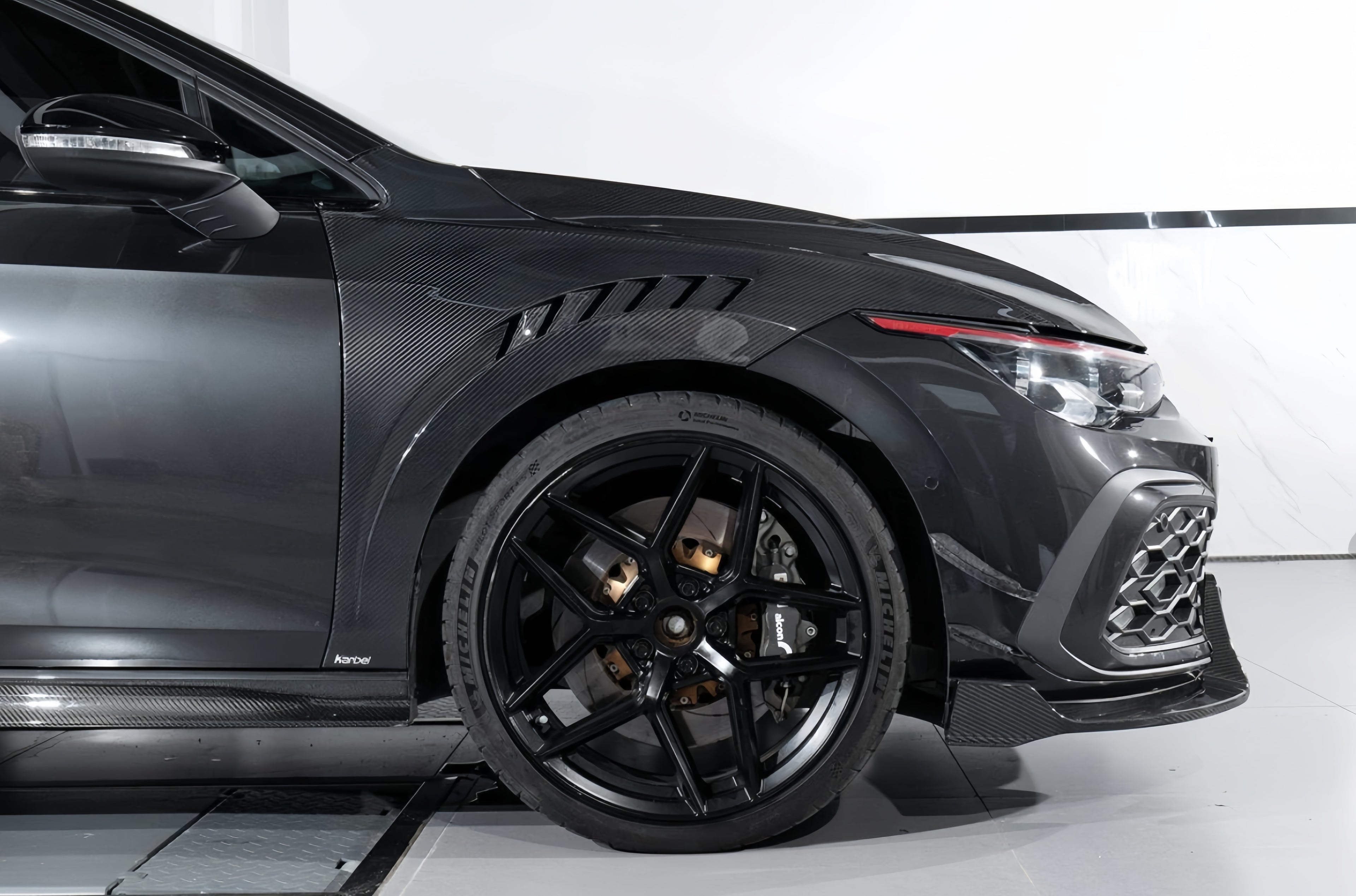 Karbel-Dry Carbon Fiber Front Fenders Replacement for Volkswagen GTI MK8 MK8.5