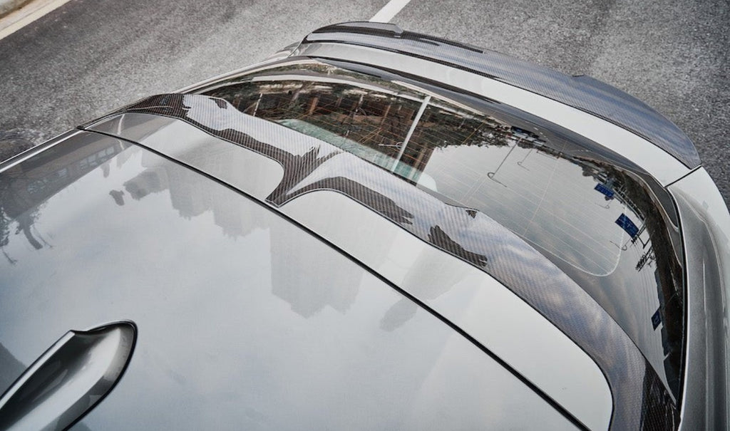Karbel-Dry Carbon Rear Roof Spoiler for BMW X4 & X4M & X4MC G02/F98 2019-Onwards Coupe