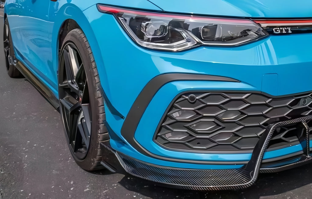 Karbel-Dry Carbon Front Canards for Volkswagen GTI MK8