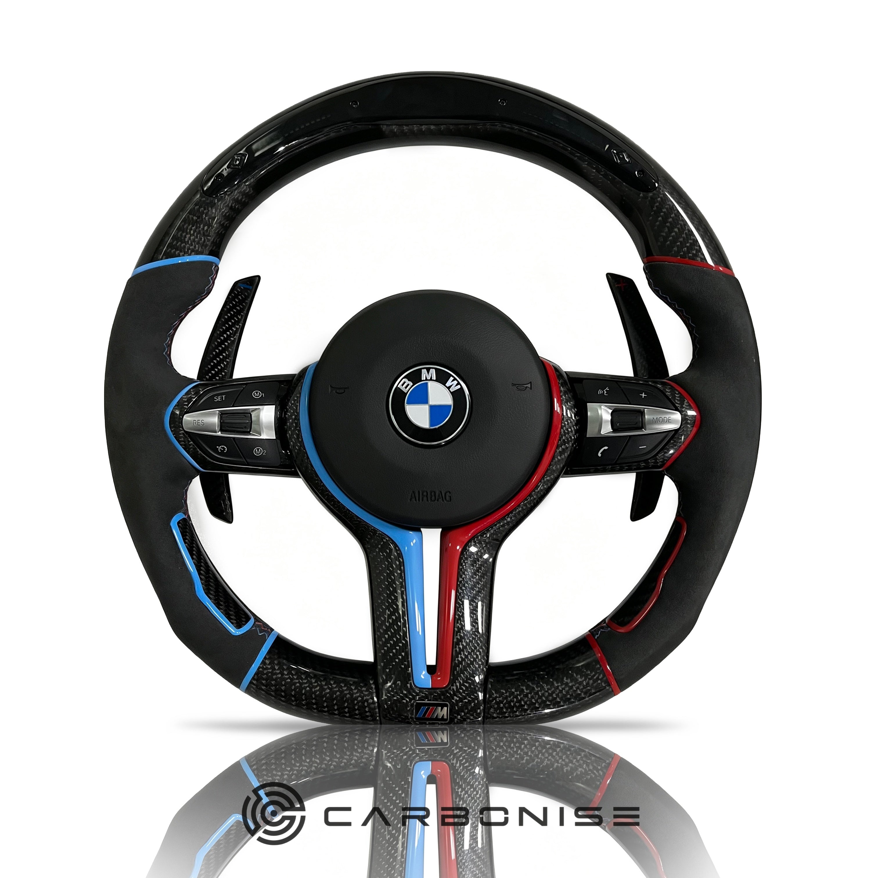 BMW Steering Wheel (Carbon Fiber+Alcantara) @35