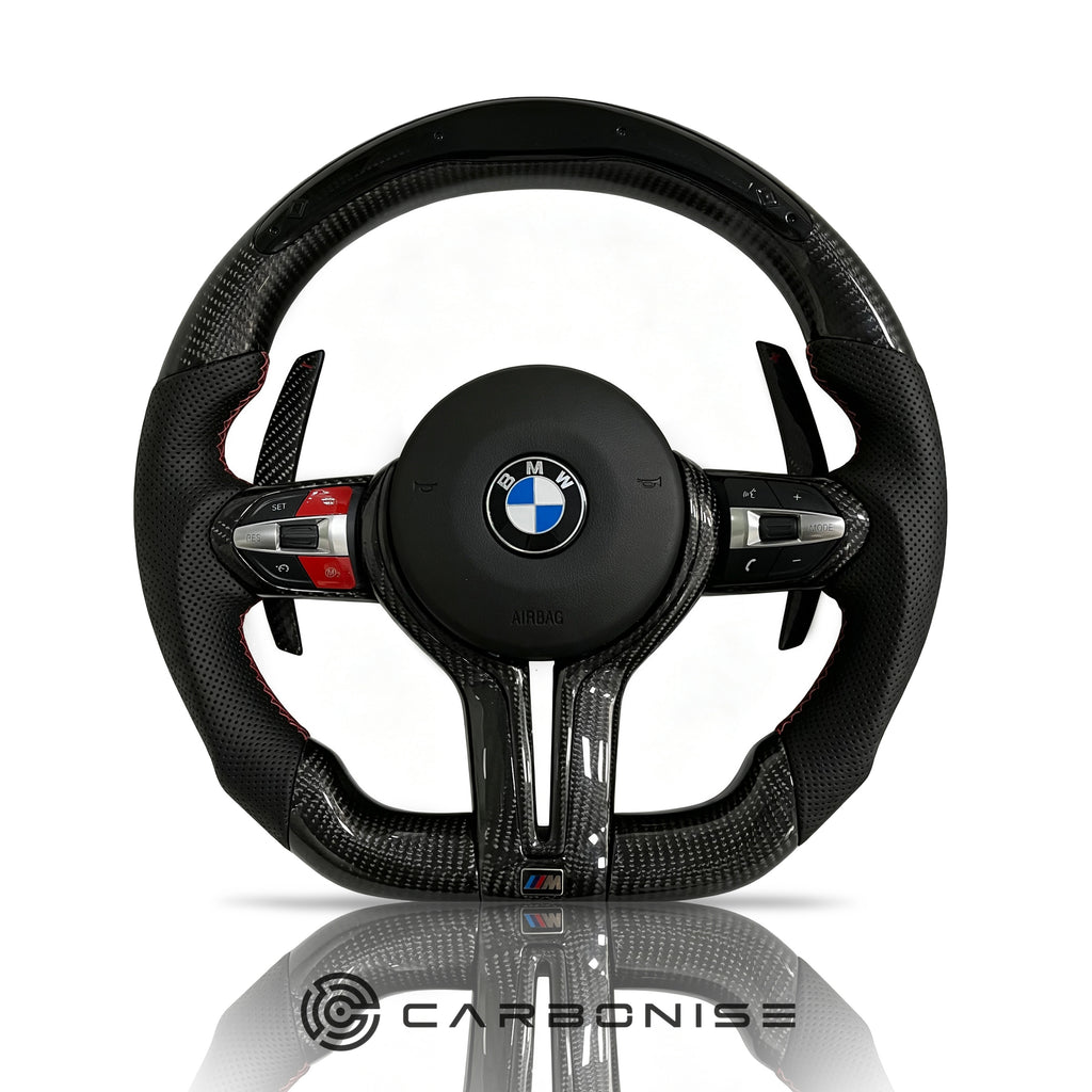 BMW Steering Wheel (Carbon Fiber+Perforated Leather) @36