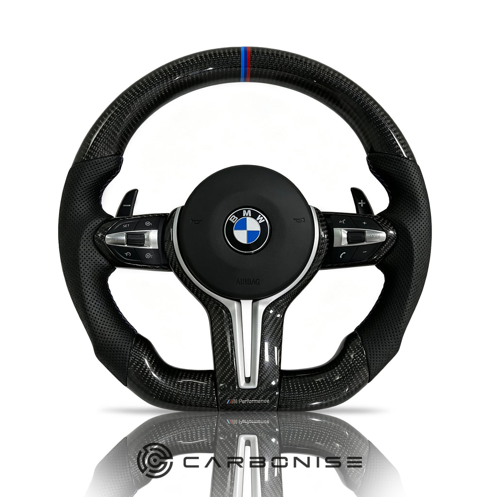 BMW Steering Wheel (Carbon Fiber+Perforated Leather)@39