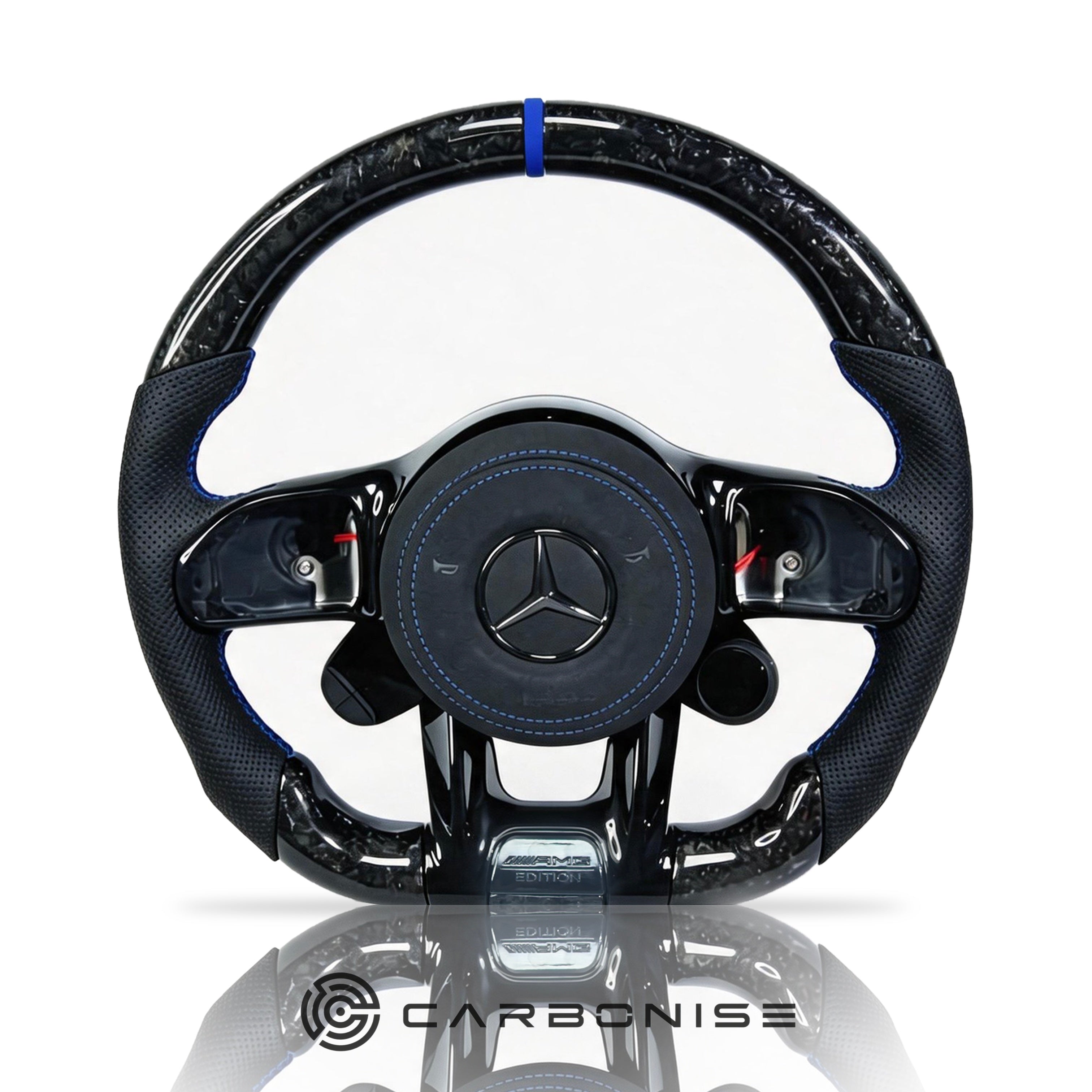Mercedes-Benz Steering Wheel (Forged Carbon Fiber+Alcantara) #54