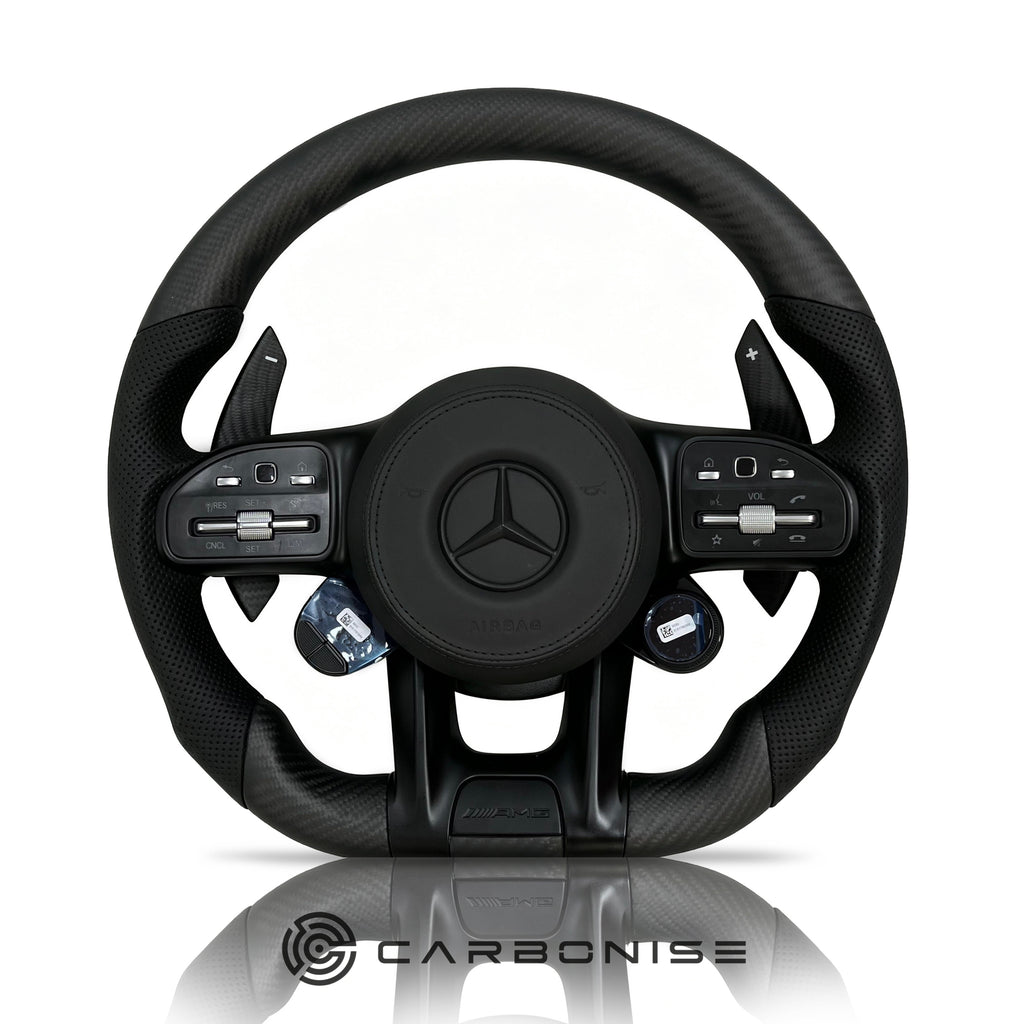 Mercedes-Benz Matte Carbon Fiber Steering Wheel #44