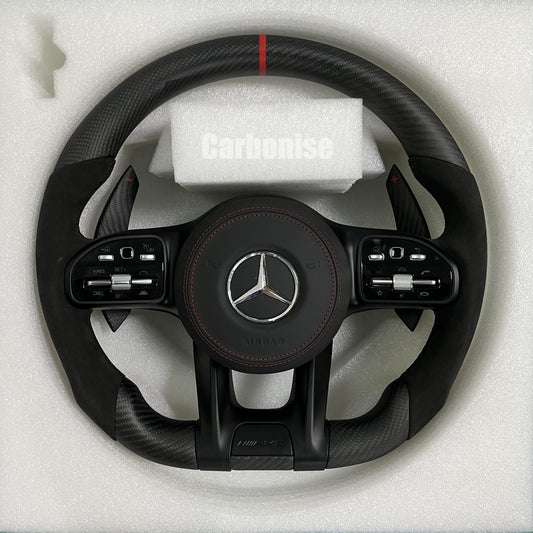 Mercedes-Benz Matte Carbon Fiber Steering Wheel #45