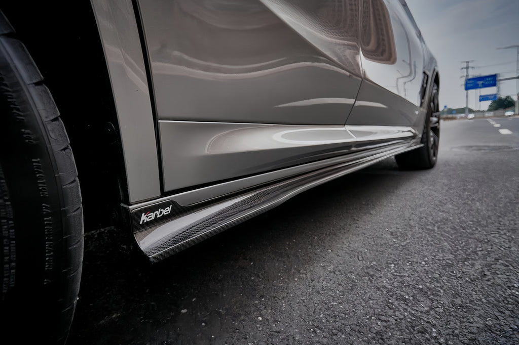 Karbel-Dry Carbon Fiber Side Skirts for BMW X4/M/MC G02 F98 & X3/M/MC G01 F97