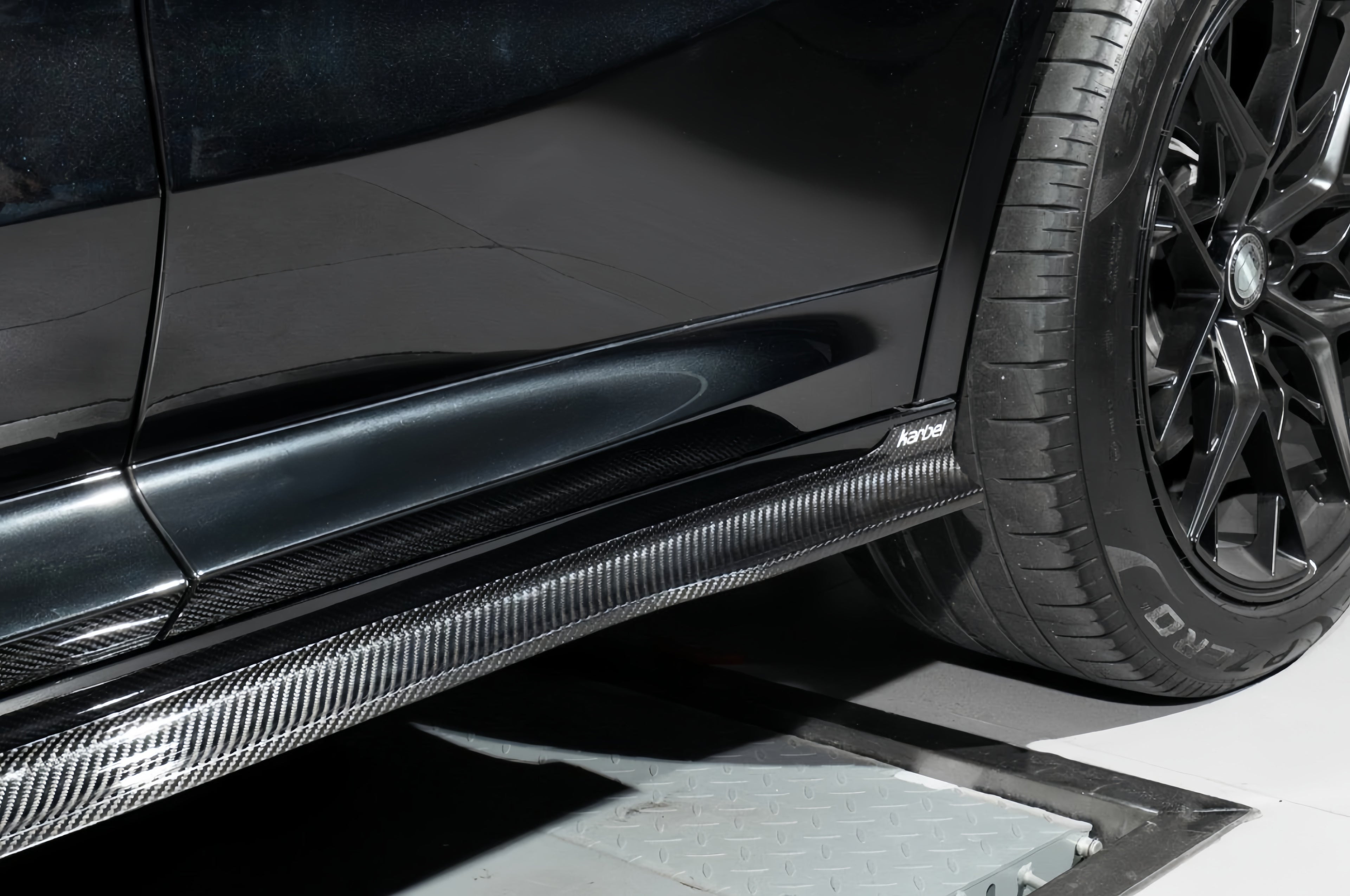Karbel-Dry Carbon Fiber Side Skirts for BMW X4/M/MC G02 F98 & X3/M/MC G01 F97
