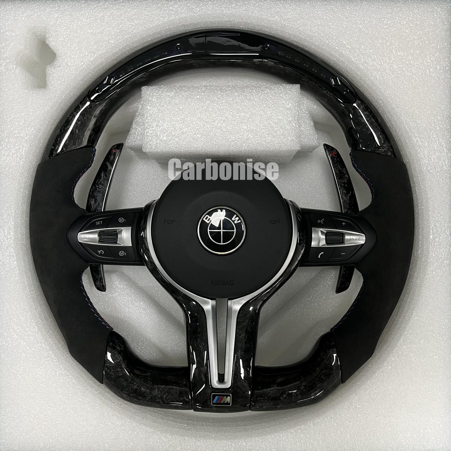 BMW Forged Carbon Fiber Steering Wheel @7