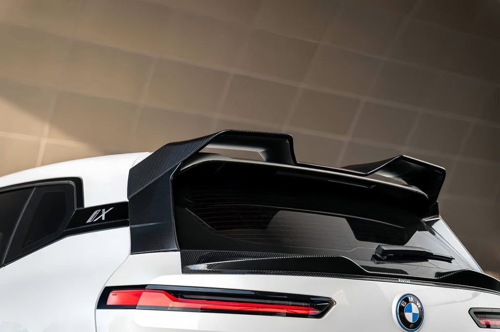 Karbel-Dry Carbon Fiber Rear Lip Spoiler for BMW IX xDrive60/50/45 M70/M60 I20 2022-Onwards