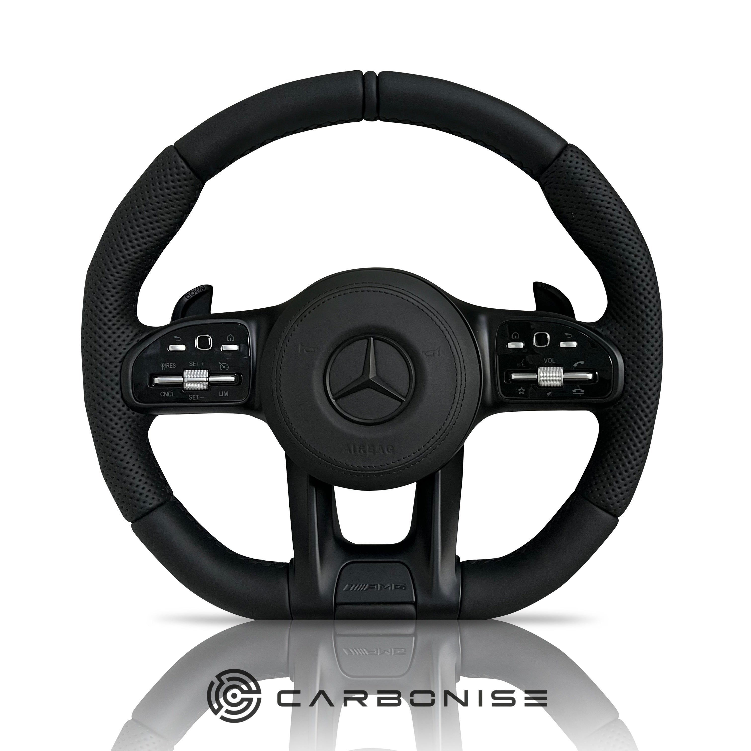 Mercedes-Benz Steering Wheel (Full Leather) #08