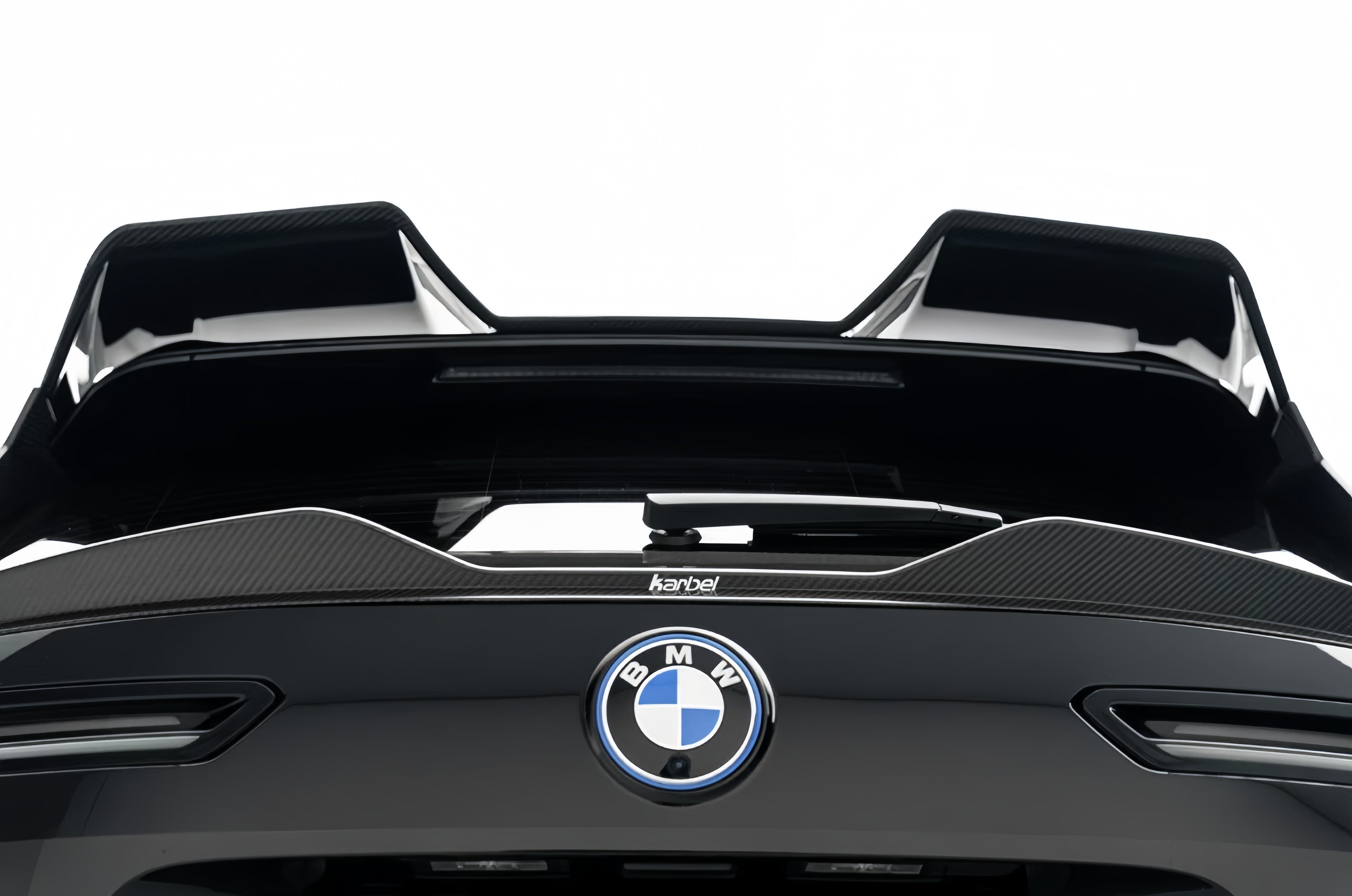 Karbel-Dry Carbon Fiber Rear Lip Spoiler for BMW IX xDrive60/50/45 M70/M60 I20 2022-Onwards