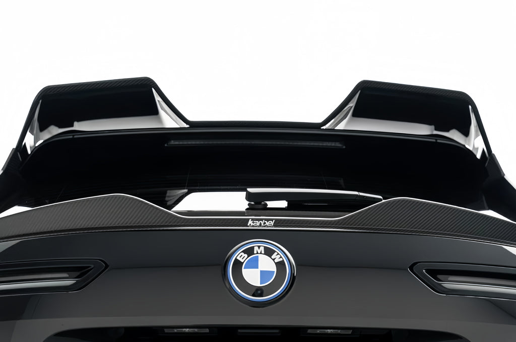 Karbel-Dry Carbon Fiber Rear Roof Spoiler for BMW IX xDrive60/50/45 M70/M60 I20 2022-Onwards