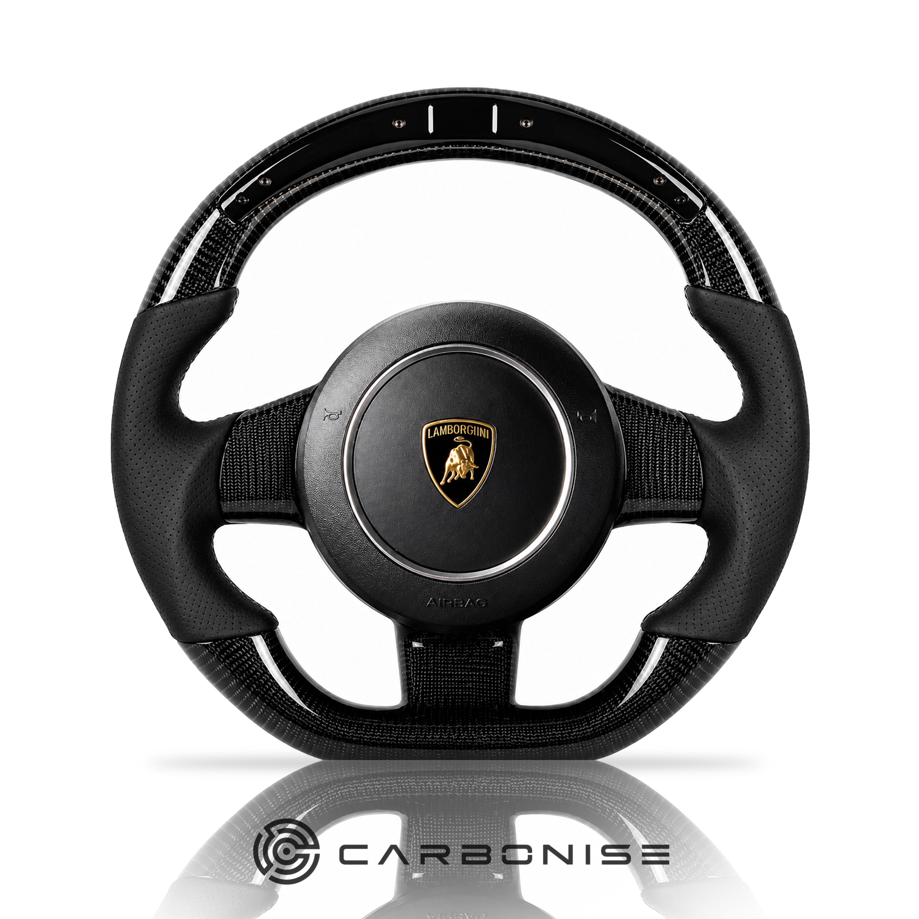 Lamborghini Gallardo Carbon Fiber Steering Wheel