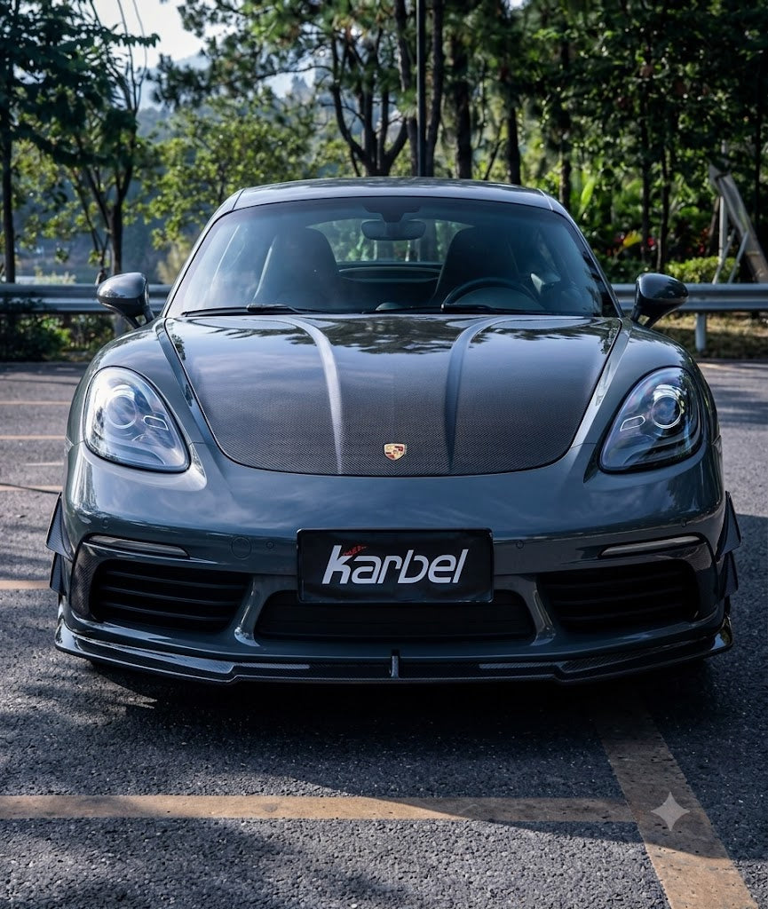 Karbel-Dry Carbon Dry Carbon Fiber Full Body Kit for Porsche 718 Cayman & Boxster