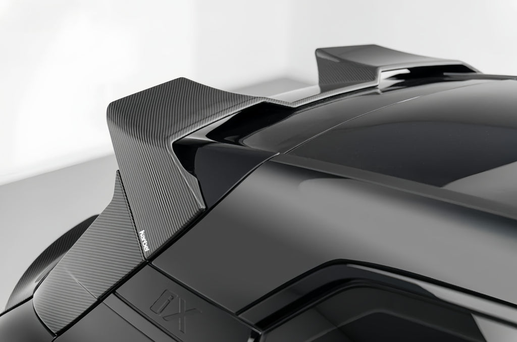 Karbel-Dry Carbon Fiber Rear Roof Spoiler for BMW IX xDrive60/50/45 M70/M60 I20 2022-Onwards
