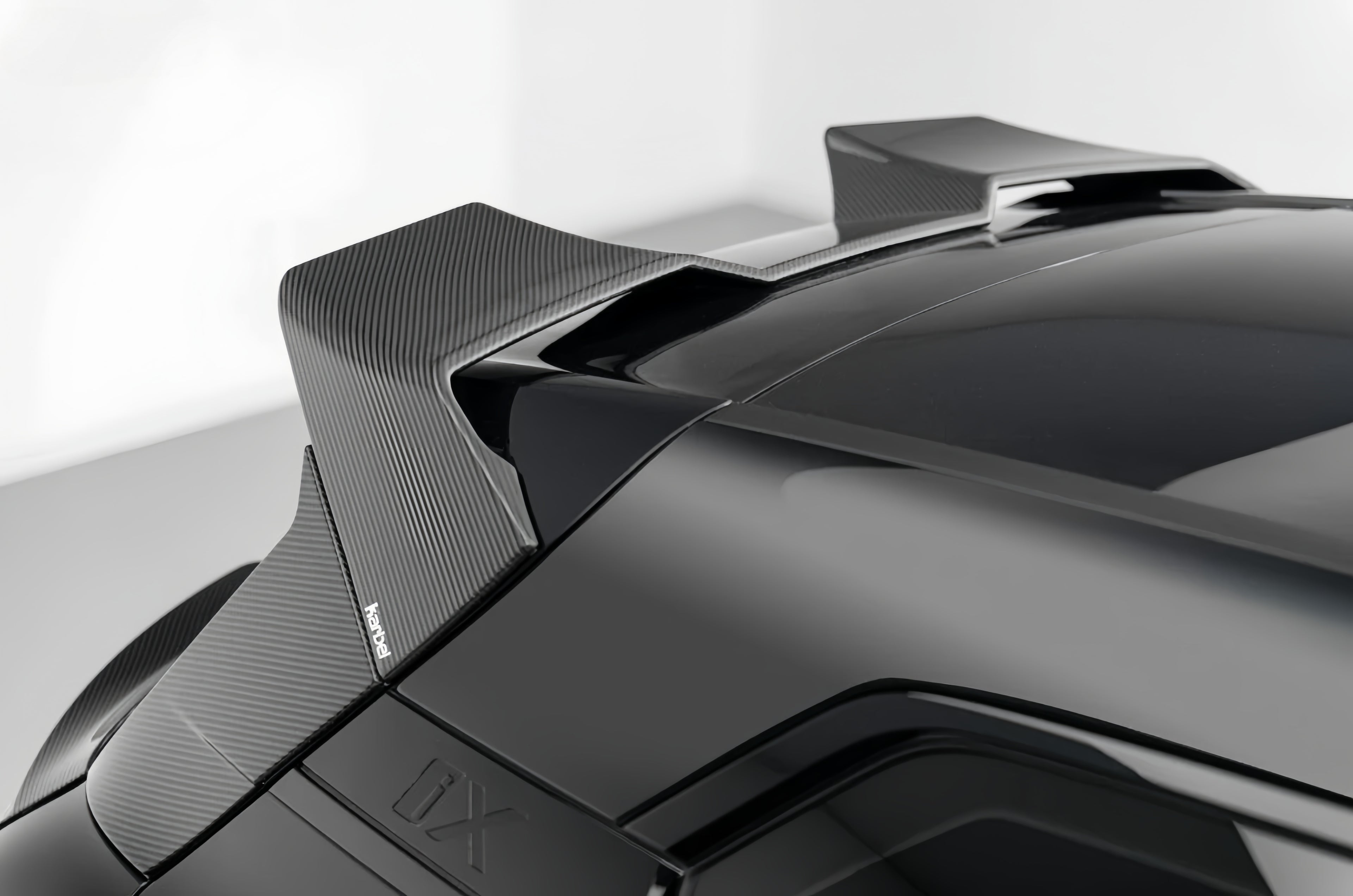 Karbel-Dry Carbon Fiber Rear Roof Spoiler for BMW IX xDrive60/50/45 M70/M60 I20 2022-Onwards