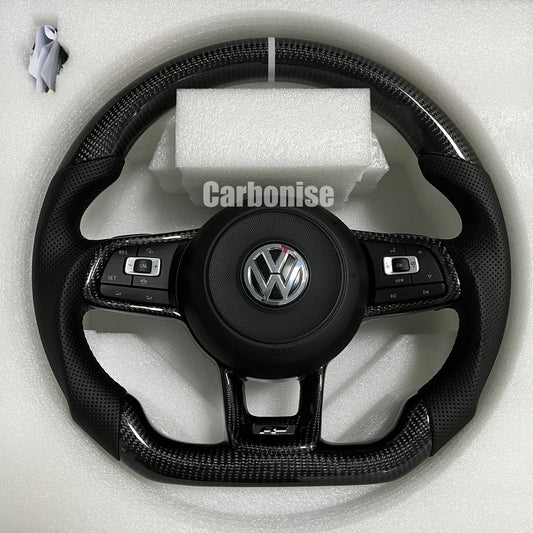 Volkswagen Golf Carbon Fiber Steering Wheel #06