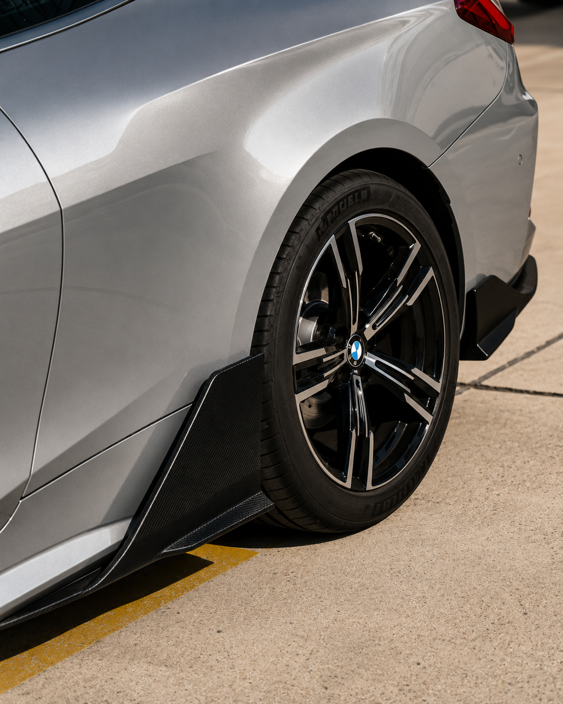 VTEN-BMW 4 SERIES G22 ABS GLOSS BLACK SIDE SKIRTS