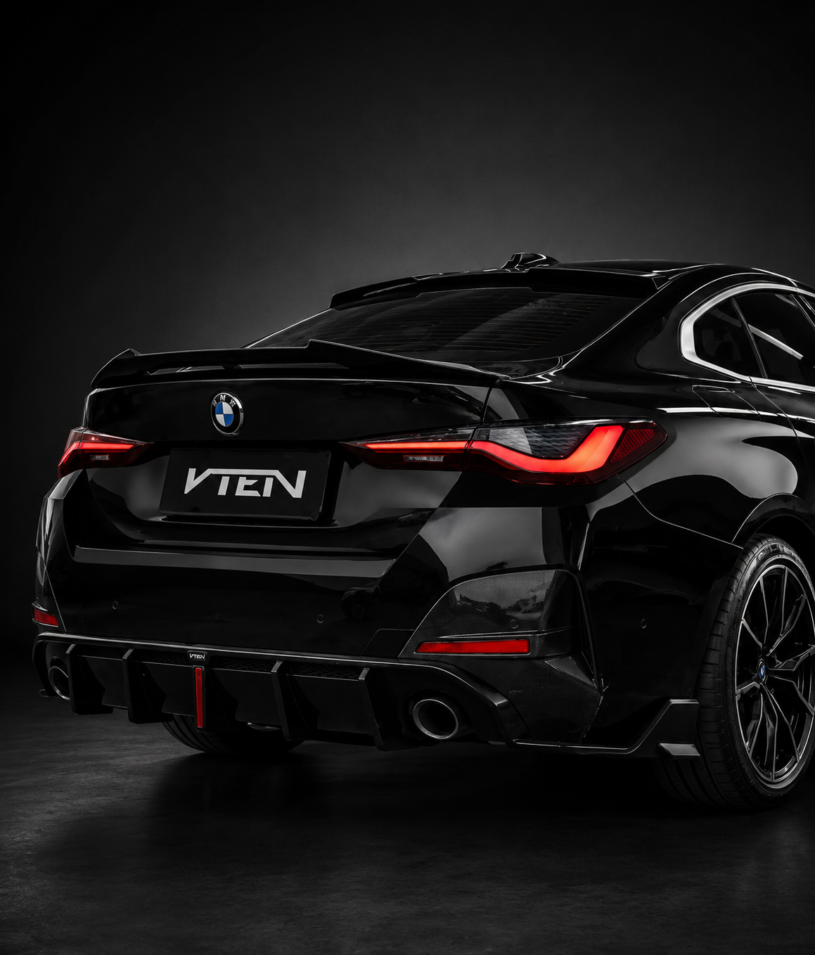 VTEN-BMW 4 SERIES G26 GRAN COUPE ABS REAR BOOT SPOILER