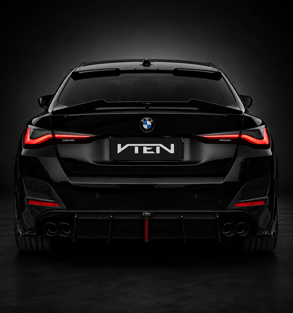VTEN-BMW 4 SERIES G26 GRAN COUPE ABS REAR BOOT SPOILER