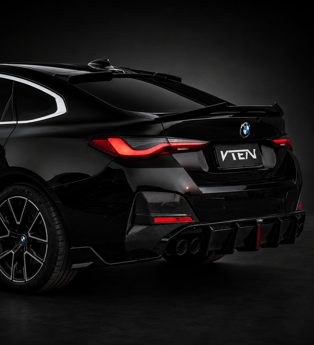 VTEN-BMW 4 SERIES G26 GRAN COUPE ABS REAR BOOT SPOILER