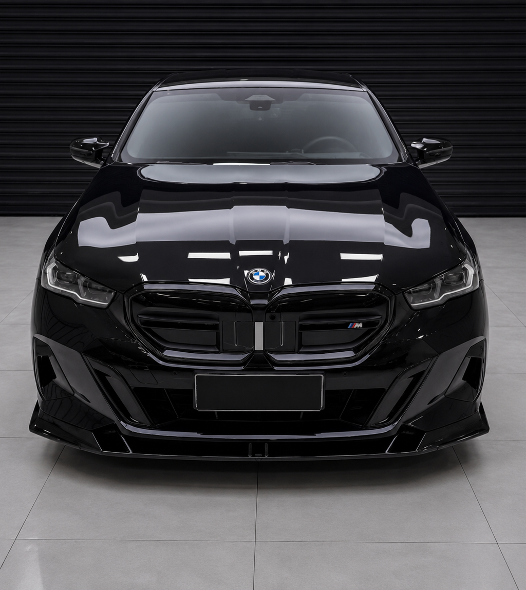 VTEN-BMW 5 SERIES G60 / I5 2024+ PP GLOSS BLACK FRONT LIP