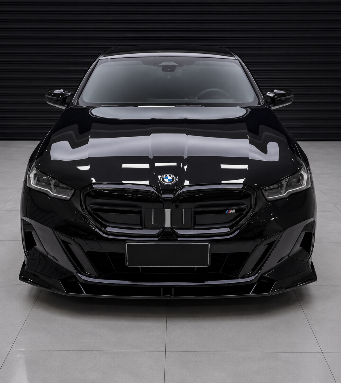 VTEN-BMW 5 SERIES G60 / I5 2024+ PP GLOSS BLACK FRONT LIP