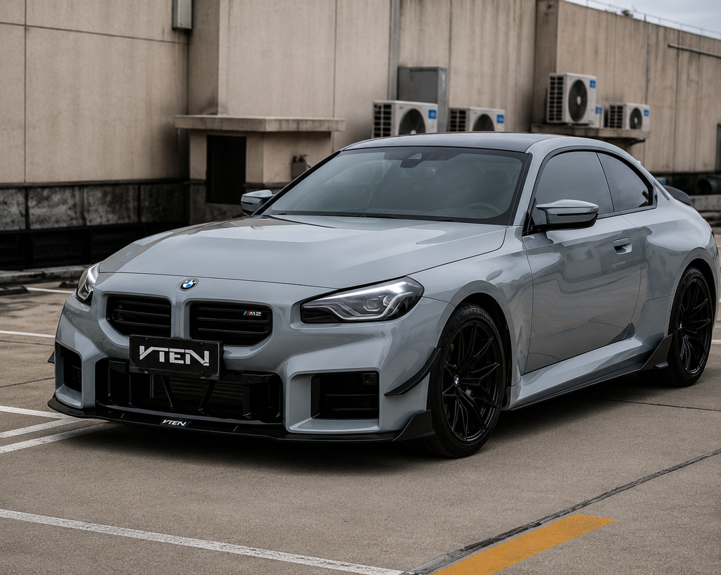 VTEN-BMW M2 G87 GLOSS BLACK FRONT LIP
