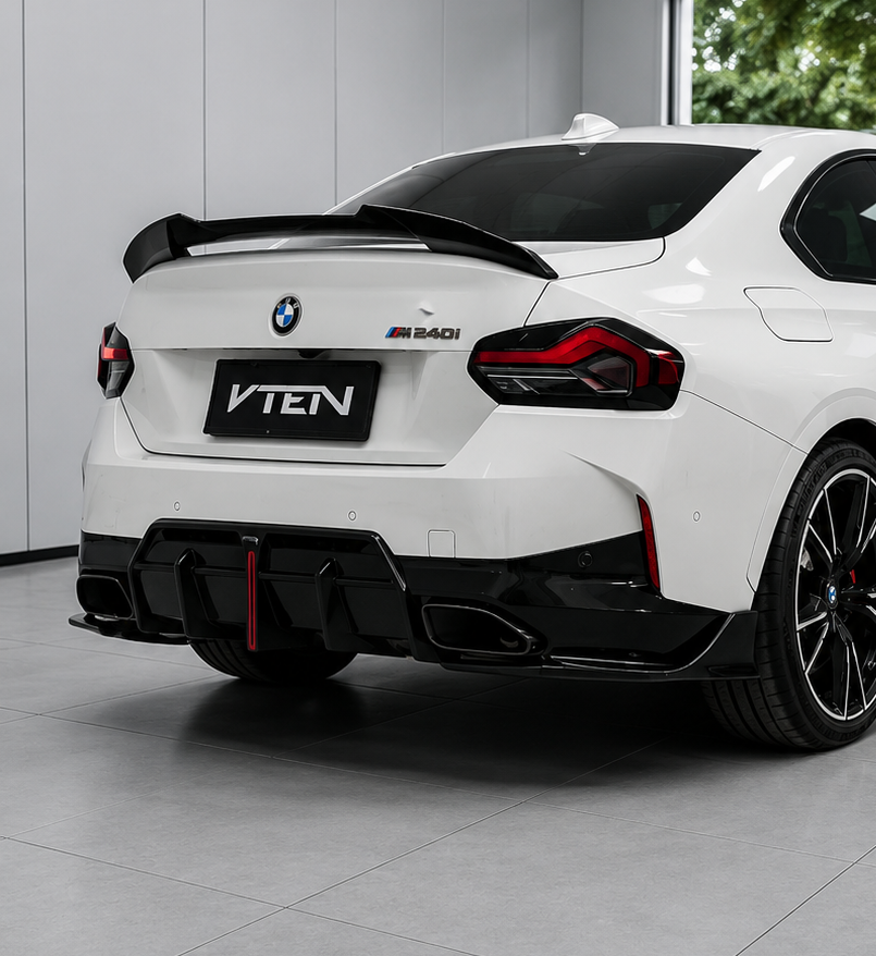 VTEN-BMW 2 SERIES G42 M240I ABS REAR SPOILER