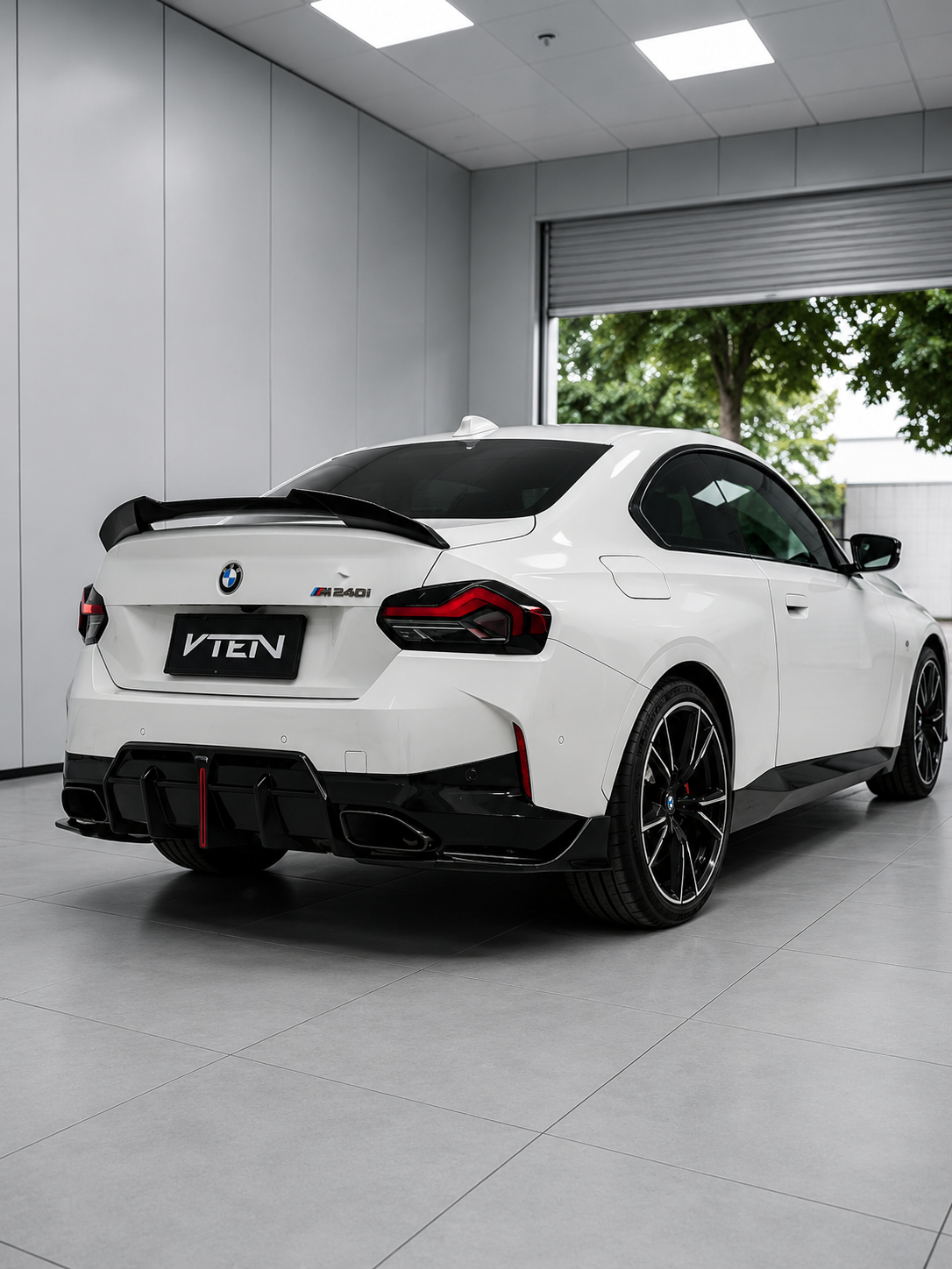 VTEN-BMW 2 SERIES G42 M240I PP REAR SIDE WINGLETS