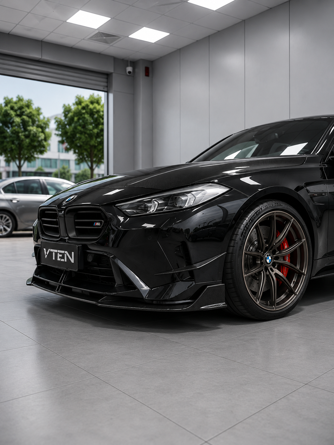 VTEN-BMW 2 SERIES GRAN COUPE F74 GLOSS BLACK CANARDS