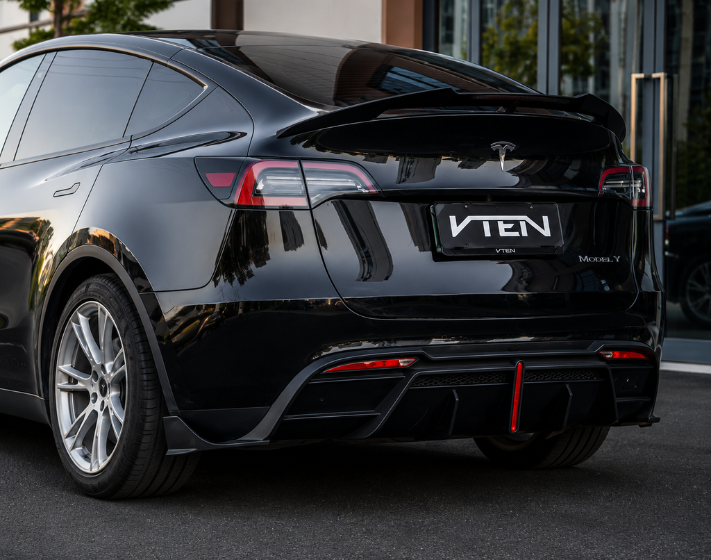 VTEN-TESLA MODEL Y GLOSS BLACK REAR SPOILER