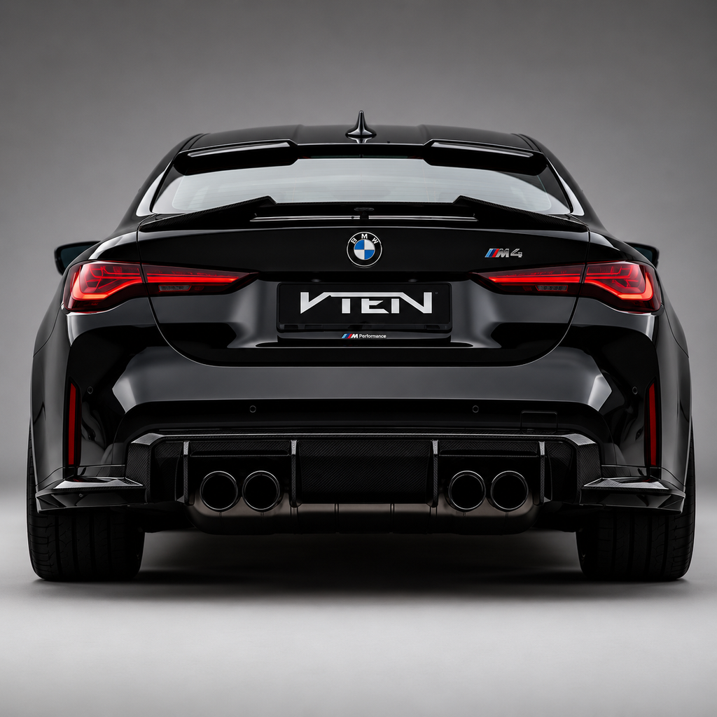 VTEN-BMW M4 G82 ABS GLOSS BLACK ROOF SPOILER