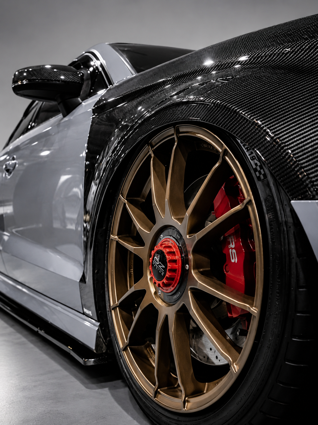 Karbel-Dry Carbon Front Fenders for Audi S3 A3 & RS3 8V.5 2015-2020 Pre-preg Carbon Fiber