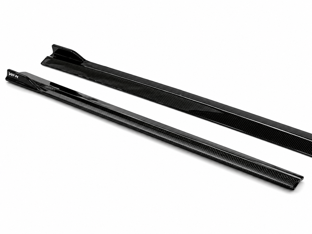 Karbel-Dry Carbon Side Skirts for Audi RS3 2018-2020 8V Carbon Fiber