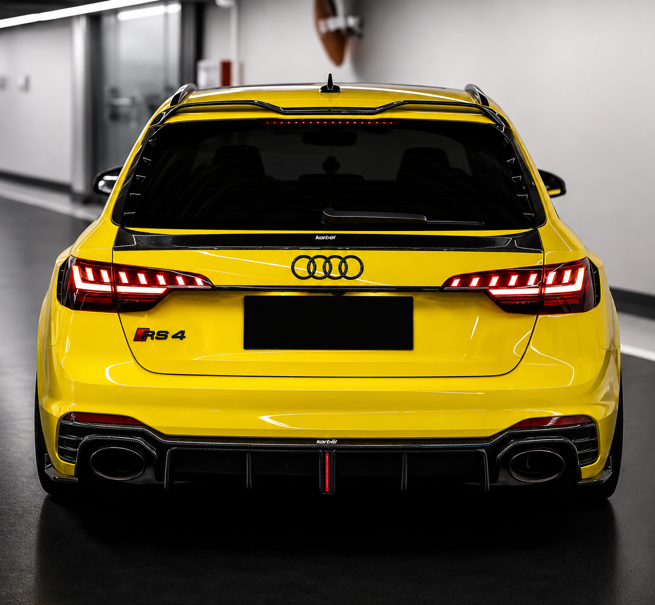 Karbel-Dry Carbon Pre-preg Carbon Fiber Full Body Kit For Audi RS4 B9.5 2020-ON