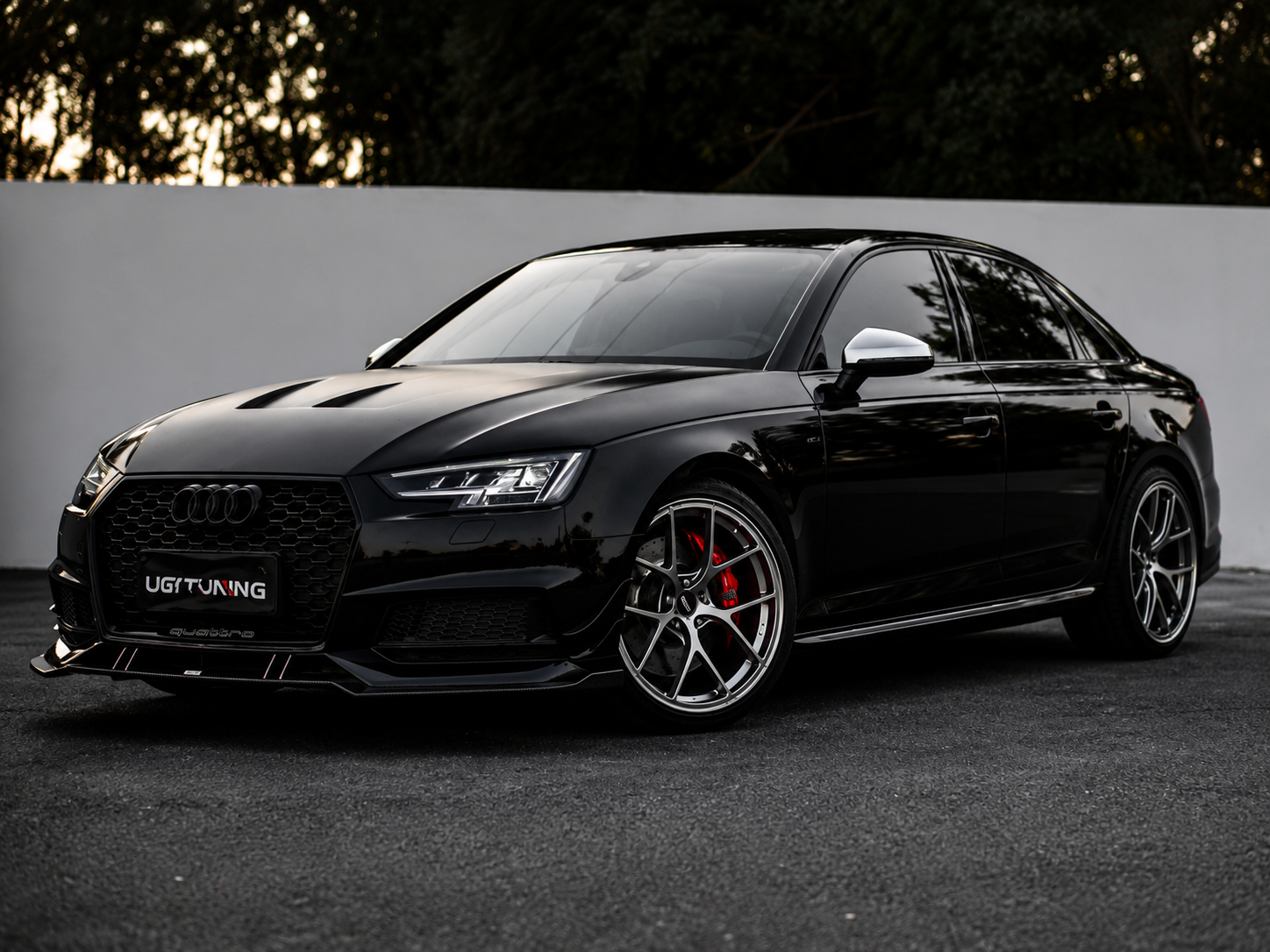 Karbel-Dry Carbon Hood for Audi RS4 S4 A4 B9 / B9.5 2017-ON Carbon Fiber