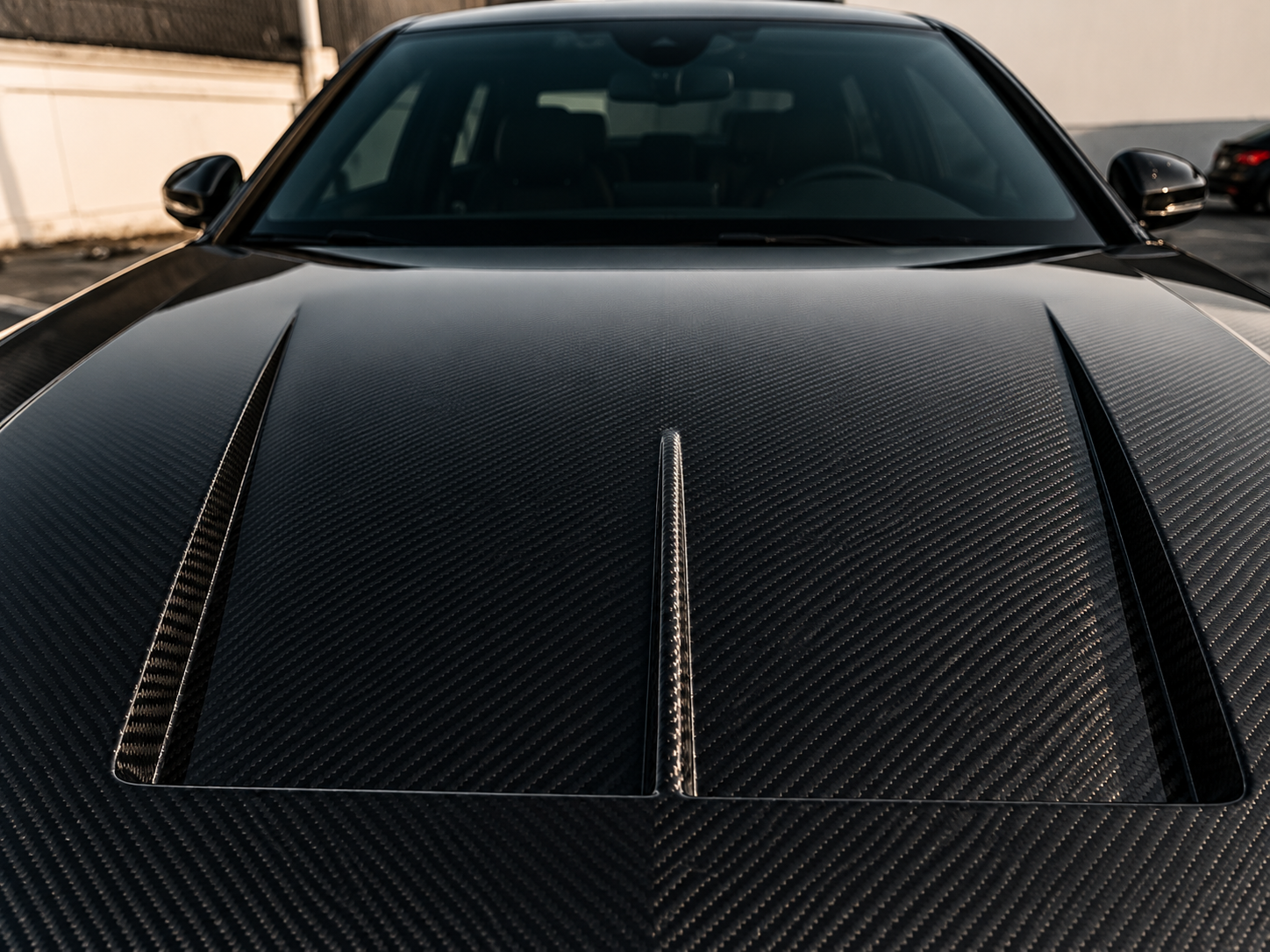 Karbel-Dry Carbon Hood for Audi RS4 S4 A4 B9 / B9.5 2017-ON Carbon Fiber