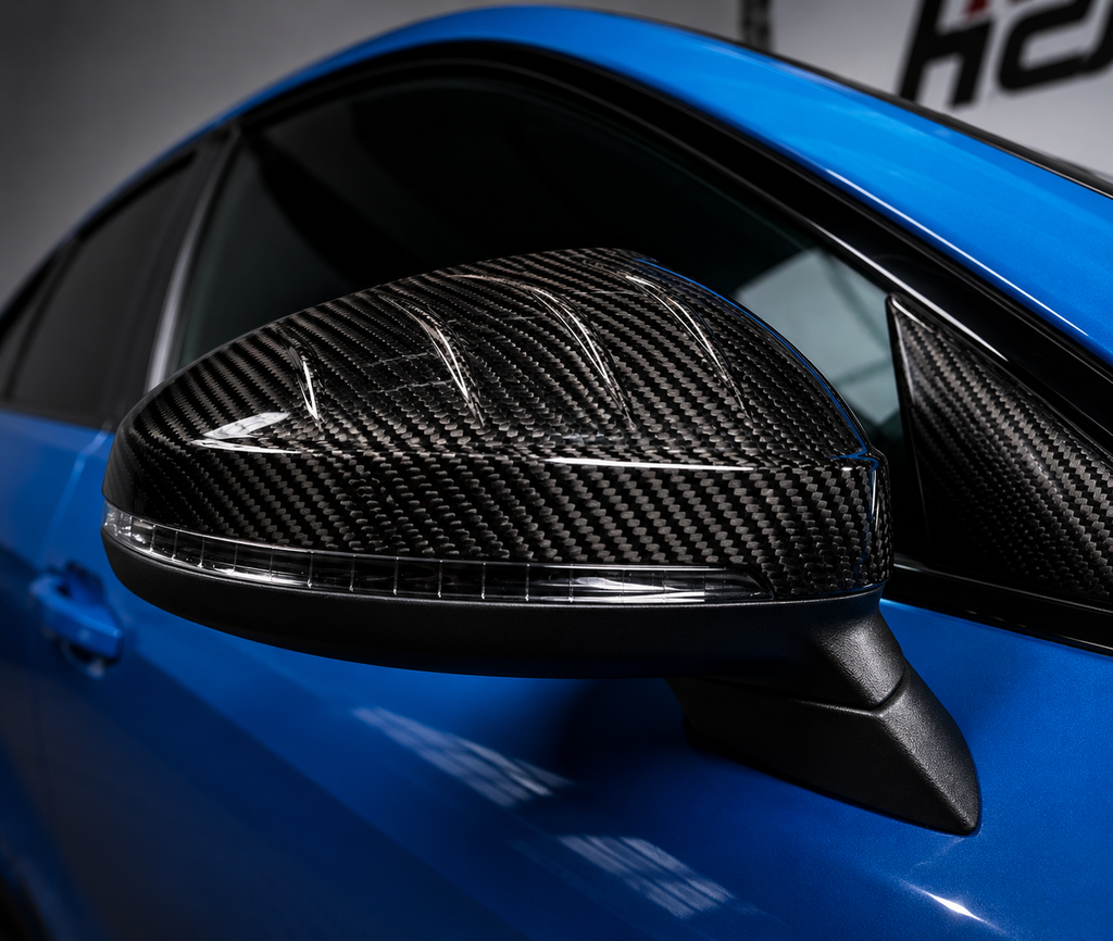 Karbel-Dry Carbon Mirror Covers for Audi RS5 S5 A5 & RS4 S4 A4 B9 / B9.5 2017-ON Carbon Fiber
