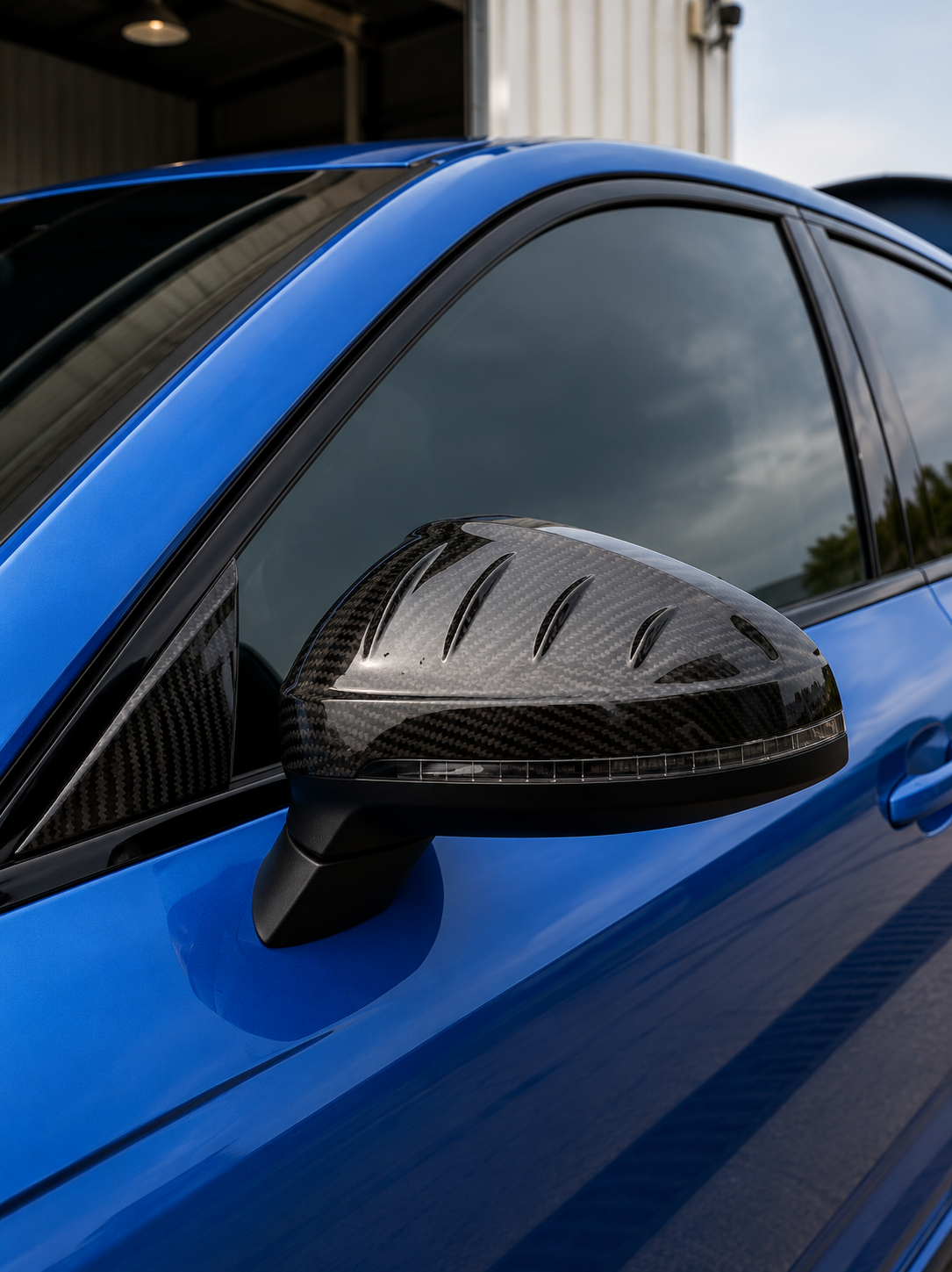 Karbel-Dry Carbon Mirror Covers for Audi RS5 S5 A5 & RS4 S4 A4 B9 / B9.5 2017-ON Carbon Fiber