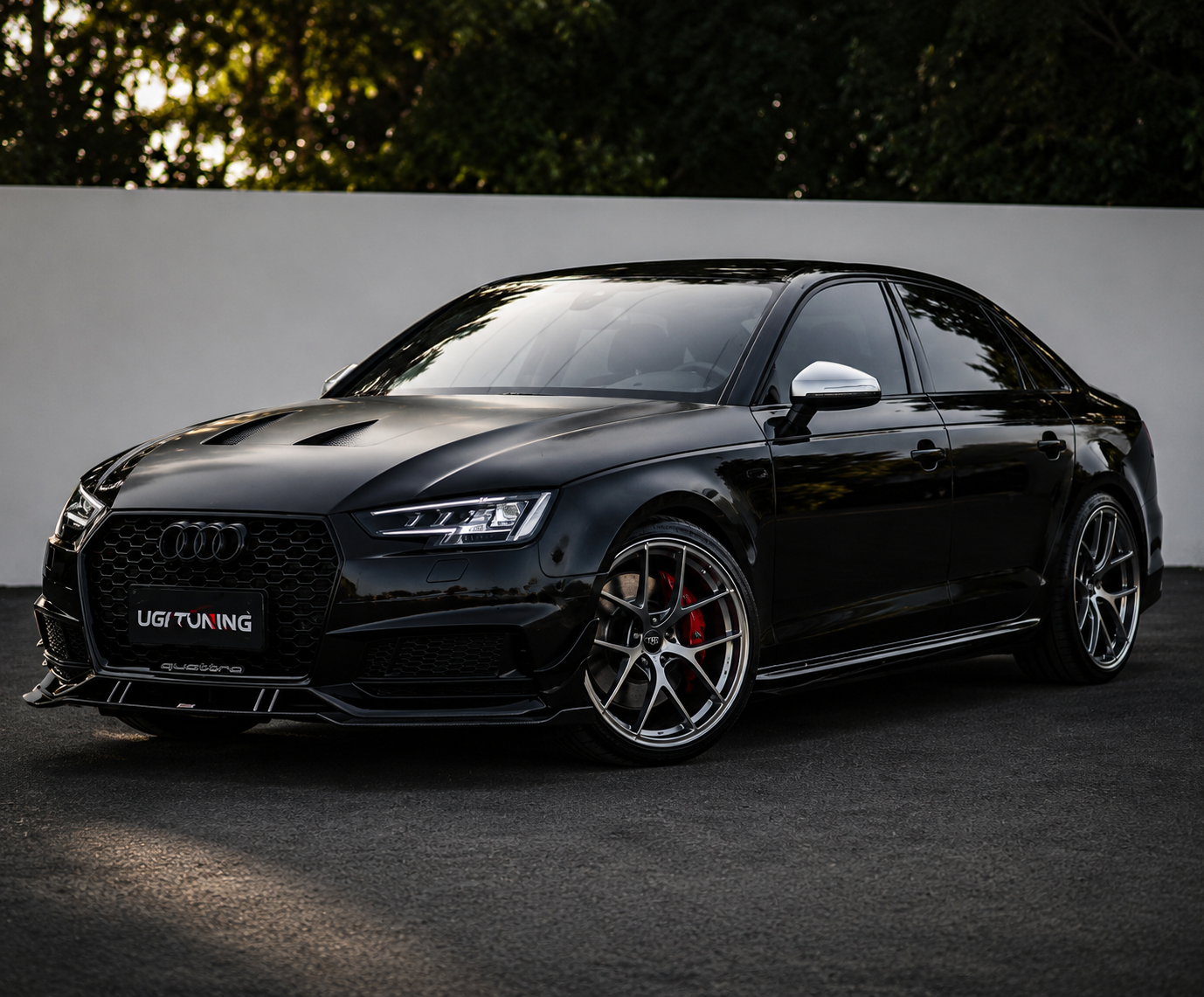Karbel-Dry Carbon Hood for Audi RS4 S4 A4 B9 / B9.5 2017-ON Carbon Fiber