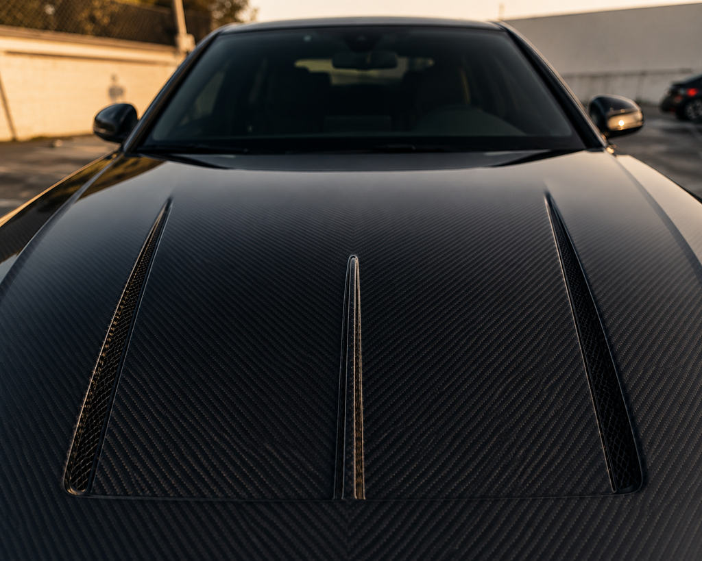 Karbel-Dry Carbon Hood for Audi RS4 S4 A4 B9 / B9.5 2017-ON Carbon Fiber