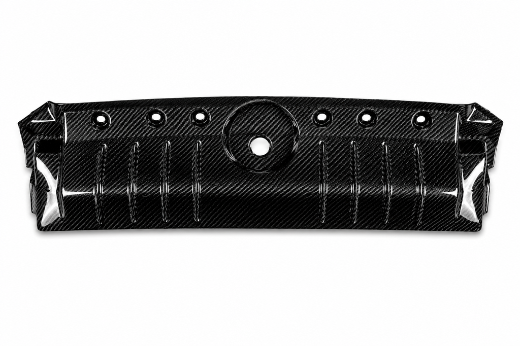 Karbel-Dry Carbon Radiator Cooling Plate for Audi RS5 B9.5 2020-2025 Pre-preg Carbon Fiber