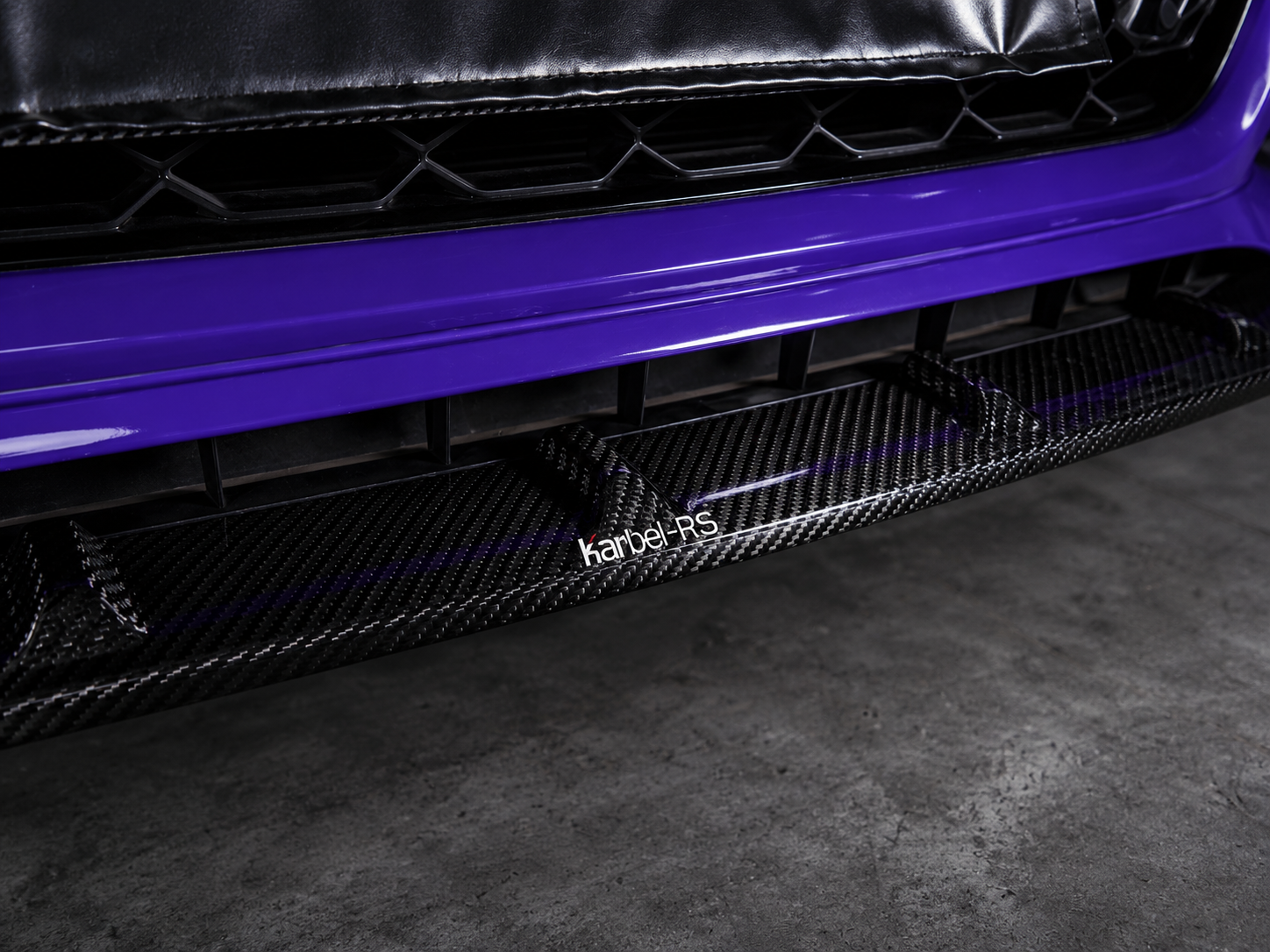 Karbel-Dry Carbon Front Lip for Audi RS5 B9.5 2020-2025 Dry Pre-preg Carbon Fiber