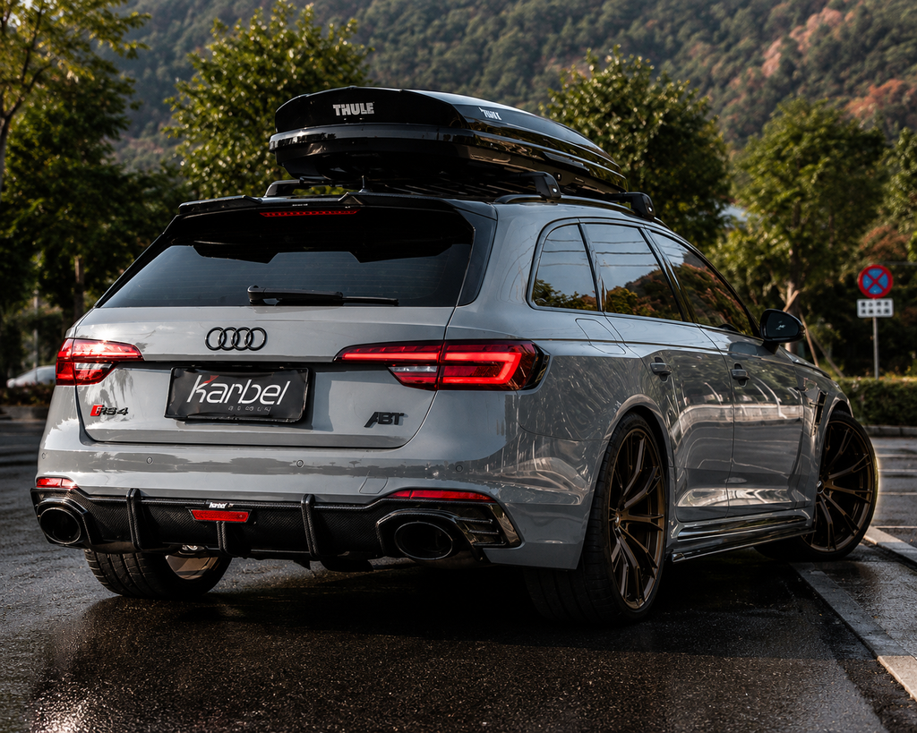 Karbel-Dry Carbon Pre-preg Carbon Fiber Full Body Kit For Audi RS4 B9 2018-2019