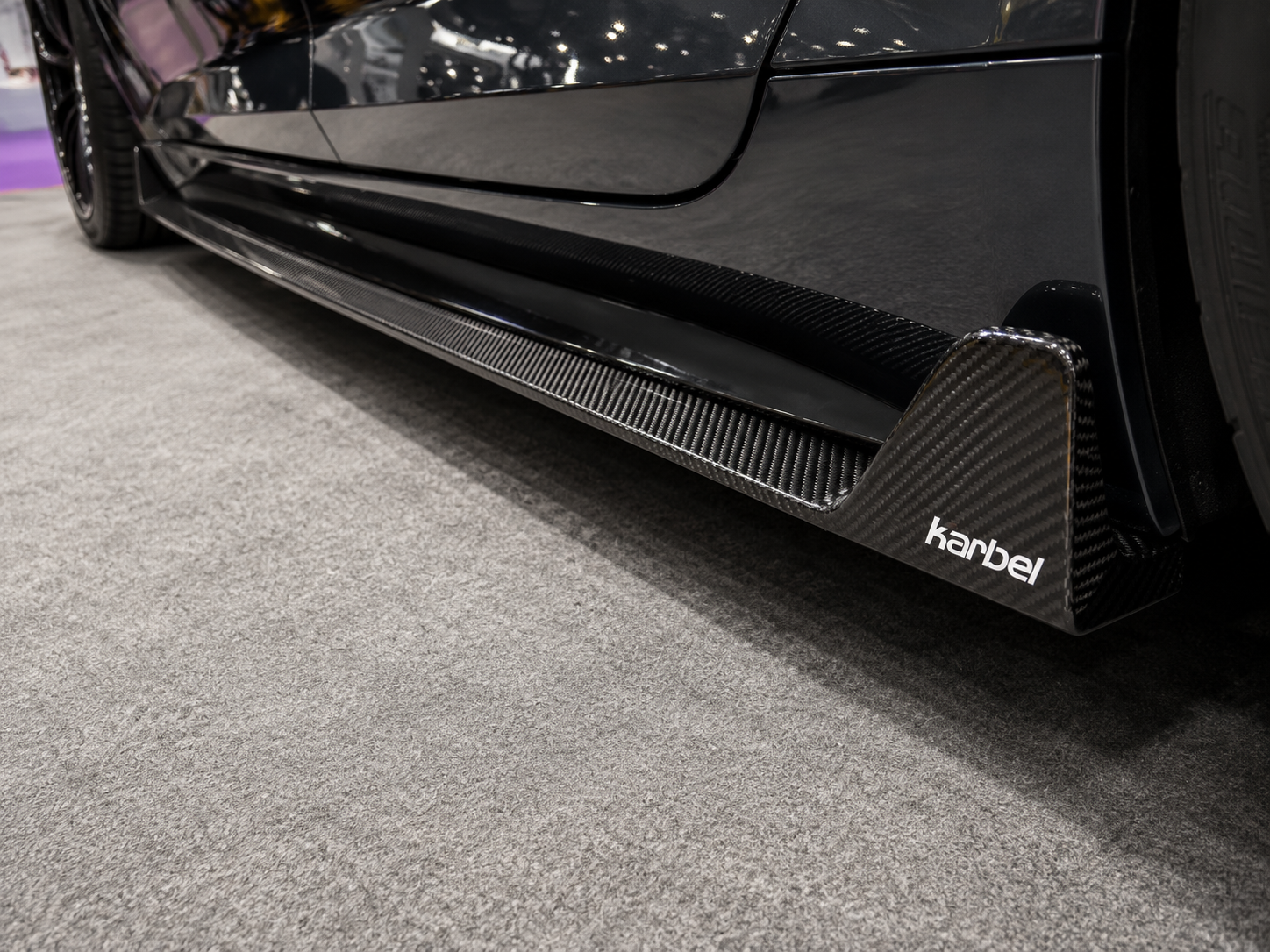 Karbel-Dry Carbon Side Skirts For Audi RS5 & S5 & A5 B9 2017-2019 Pre-preg Carbon Fiber