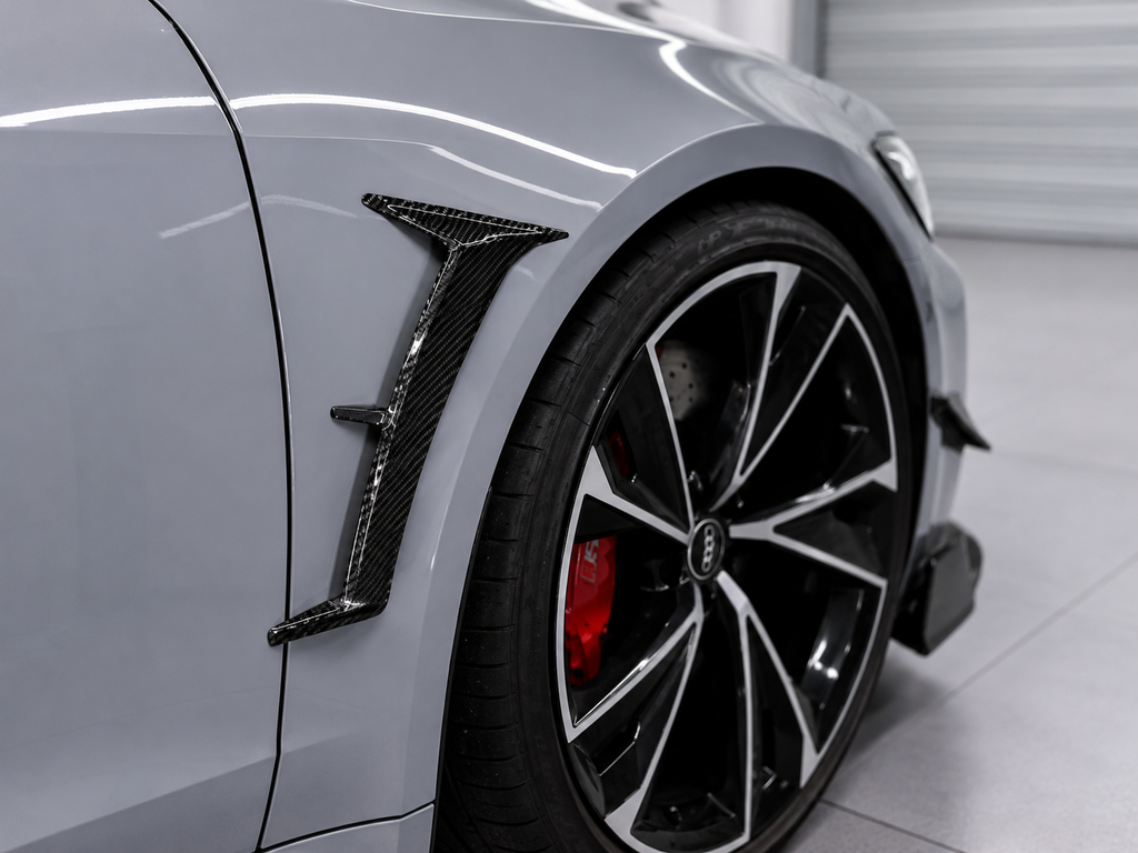 Karbel Carbon Front Fender Trim for Audi RS6 RS7 C8 2020-ON Carbon Fiber